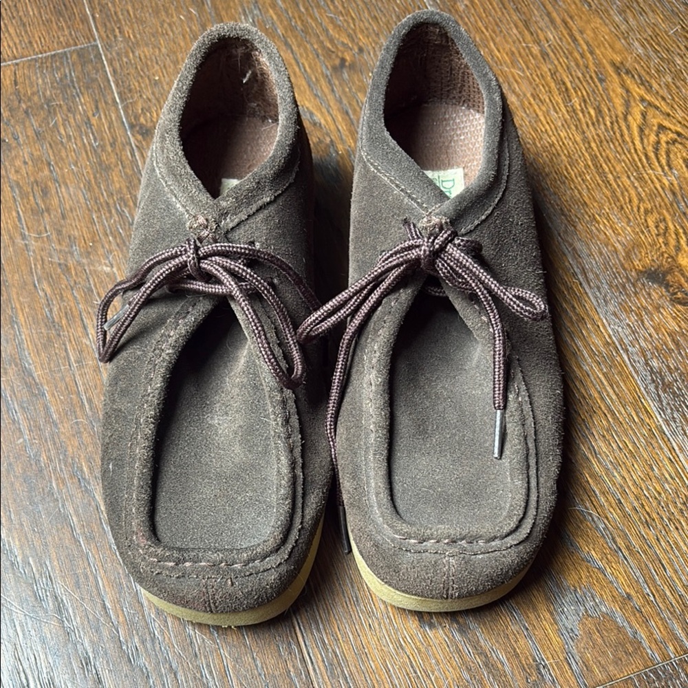 Drexlite, Brown Suede, classic Loafers for women
